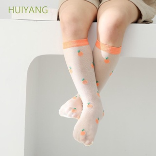 Huiyang calcetines De malla naranjas con fresa aguacate cereza Para niños/multicolores