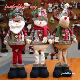 Muñecas grandes de navidad/Santa Claus/hombre de nieve/alces para la decoración del hogar/ventana
