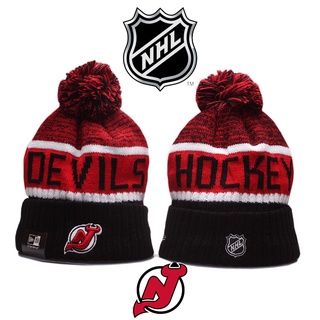 Nhl New Jersey Devils Beanies Gorro Unisex gorras de invierno mantener caliente sombrero de punto bordado Top gorra deportiva