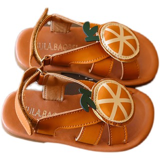 ♣○﹊Sandalias para niñas 2021 verano nuevos zapatos de princesa antideslizantes de suela suave para niños niñas lindos zapatos de playa zapatos de bebé (2)