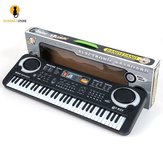 61 teclas de música digital teclado electrónico tablero de juguete regalo piano eléctrico