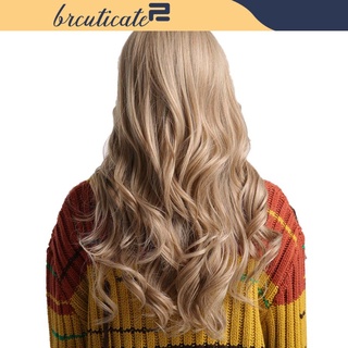 Brcutete2 pelucas De cabello Sintético largas rizadas resistentes al cabello De 24 pulgadas Para mujer