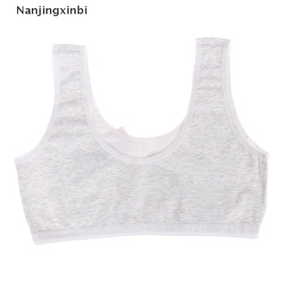 [nanjingxinbi] niña sujetador de entrenamiento sujetador niños sujetador adolescente ropa interior de algodón sujetador joven estudiante [caliente]