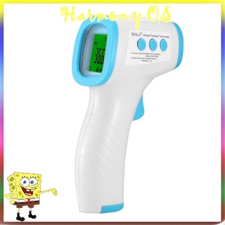 Termómetro infrarrojo de la frente sin contacto termómetro de mano práctico cuerpo humano termómetro electrónico [E.] (1)