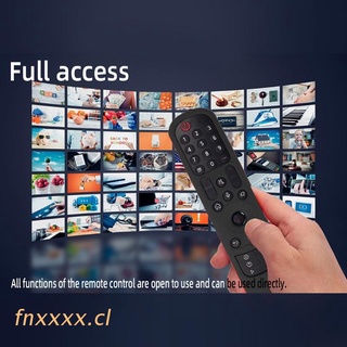 fnxxxx - fundas protectoras de silicona para mando a distancia -lg smart tv a prueba de golpes an-mr21gc an-mr21ga