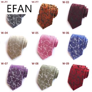 18 colores nuevo clásico paisley flor jacquard tejido 100% seda hombres corbata corbata (2)