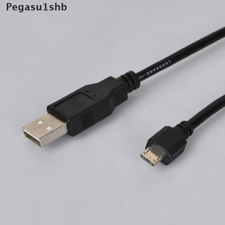 [pegasu1shb] cable de datos de carga micro usb negro para control playstation 4 ps4 caliente