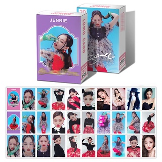 30 unids/set álbum tarjeta kpop blackpinks miembro decoración del hogar arte papel ídolo figura nuevo álbum temporada tarjetas de felicitación para fans (7)