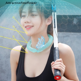 【AFF】 Summer Neck Cooling Ring Ice Cushion Tube Heatstroke Prevention Cooling Tube Ice 【Attractivefineflower】