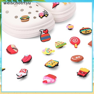 Weiyu Charms De Pvc Croc/accesorios para decoración De pasteles De cumpleaños/helado/cereza. (2)