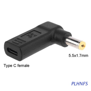 PLHNFS Type C Female to 5.5x1.7mm Dc Power Adapter for Acer Aspire 5315 5630 5735 5920
