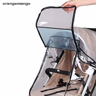 Orangemango EVA Cochecito De Bebé Impermeable Cubierta De Lluvia Transparente Pushchairs CL (1)