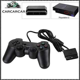 Promoción Gamepad Controlador Joystick Para Sony Ps2 Para Plasystation 2 Choque Joypad con cable de vibración doble control
