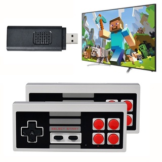 U-01 U Disk versión inalámbrica TV 620 consola de juegos NES TV consola de juegos rojo y blanco nostálgico consola de juegos TV dobles