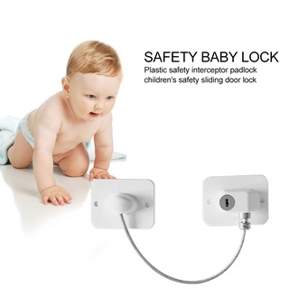 bylstore cerraduras de seguridad de plástico de alta calidad para bebés/niños/cerraduras de seguridad para ventanas