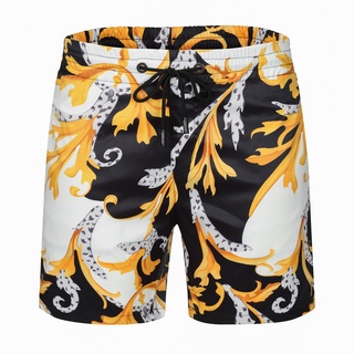 #2021 nuevo # versace hombres verano de alta calidad 2 colores pantalones cortos de los hombres de secado rápido trajes de baño correr deportes casual malla forrada pantalones cortos de playa