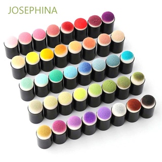JOSEPHINA 10pcs/set Painting Sponge Crafts Art Tools Finger Painting DIY Card Making Paint Chalk Inking Kids Painting Tool