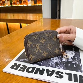 Lv Louis Vuitton cartera nueva cartera De Alta calidad De color De Valor al aire libre ocio viaje Bolsa De Compras tendencia a la Moda Compacta bolso De mujer (2)