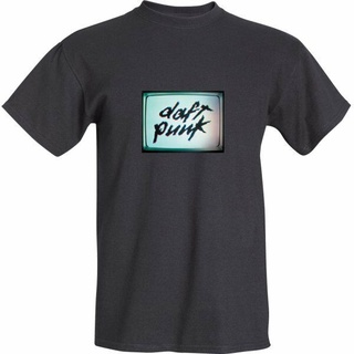 Daft Punk Human Después De Todo 2005 Álbum Cubierta 100 % Algodón Gráfico Camiseta