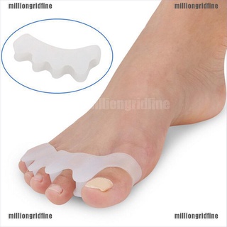 MICL 1Pair Gel Toes Separators Orthotics Stretchers Align Correct Overlapping Toes 210824