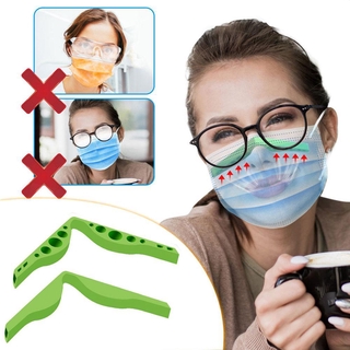 Nueva máscara cara gafas agarre Anti-empañamiento nariz puente nariz mucho reducir Clip tira Anti Q9P0