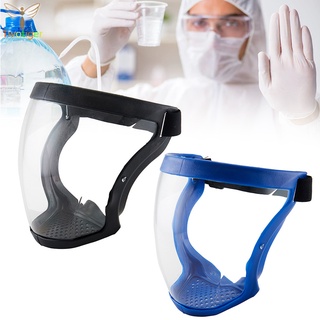Máscara de seguridad reutilizable cubierta completa salpicaduras protector para proteger los ojos nariz y boca para exteriores