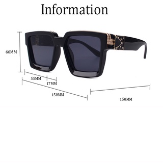 LV Louis Vuitton gafas de sol cuadradas de lujo para hombres y mujeres, UV400, alta calidad, moda, 2022, 3001 (12)