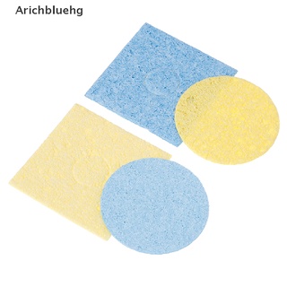 (arichbluehg) 5 unids/lote soldador punta de soldadura esponja limpieza almohadillas en venta