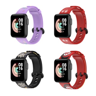 Correa Impresa Para Xiaomi Mi Watch Lite Pulsera Redmi Reloj Marca De Agua Patrón HARDWORK