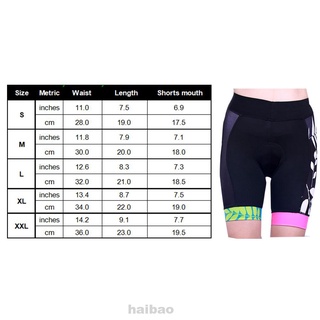 cintura alta lavable ergonómica racing 3d silicona acolchado mujeres pantalones cortos de ciclismo