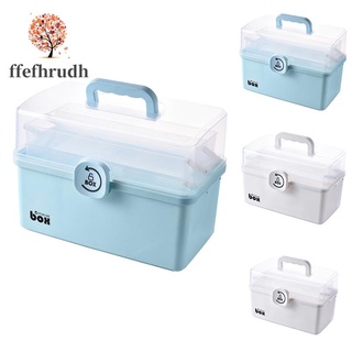 caja de almacenamiento para primeros auxilios/contenedor para primeros auxilios-azul/small