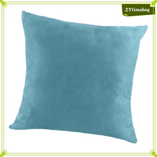 New Sofa Throw Pillow Cushion Cover Solid Color Euro Sham Soft Pillowcase