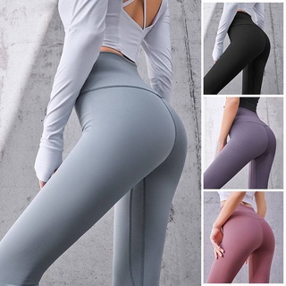 Las mujeres pantalones de Yoga pantalones de Fitness Perempuan Legging Running Yoga deportes cintura alta delgada cadera levantamiento