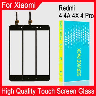 Original Touch Screen For Xiaomi Redmi 4 Redmi 4 Pro Redmi 4A Redmi 4X Touch Screen Digitizer Front Glass Panel Sensor No LCD