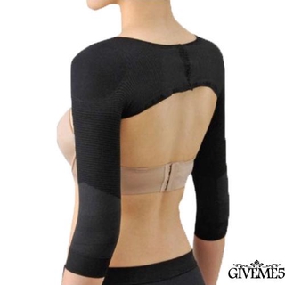GIVEME-mujeres Control de brazo de hombro adelgazante Shaper manga larga Slimmer Shapewear M L (3)