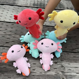 Yijian peluche multicolor De peluche/Axolotl Para niños/cumpleaños/navidad (6)