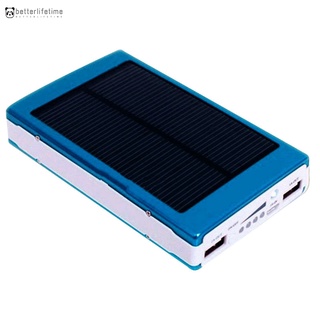 Dual USB Solar Móvil Banco De Energía Anidación Portátil Cargador De Batería Caja De Luz De Camping (8)