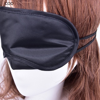 [COD] 10Pcs Eye Mask Shade Cover Blindfold Night Sleeping Black New, HOT (2)