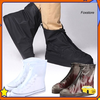 【FS】Outdoor Cycling Hiking Reusable Anti-slip Shoe Covers Waterproof Boots Protector