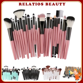 <sale>maange 25 unids/set base polvo suelto rubor brochas maquillaje herramientas cosméticas