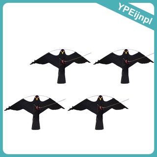 4 Pack Kite Realistic Flying Bird Decoy Scarer Protect Farmer Crop