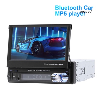 omygod.cl 7 Inch Multipurpose Retractable Touch Screen Car Bluetooth FM Radio MP5 Player