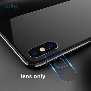Película protectora de pantalla de lente de cámara trasera transparente de vidrio templado para iPhone XS