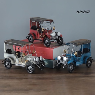 bi vintage hierro arte viejo modelo de coche craft escritorio adorno niños juguete colección regalo (3)