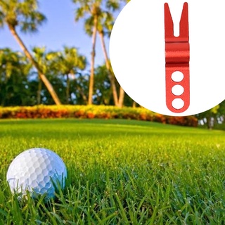 herramienta de reparación de golf divot alineación de bolas de golf marcador de bola de pitch-tenedor de entrenamiento ayudas