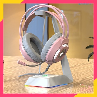 [guc]ajazz ax120 auriculares con cable sobre la oreja reducción de ruido cómodo usb 7.1 sonido envolvente auriculares para juegos de escritorio