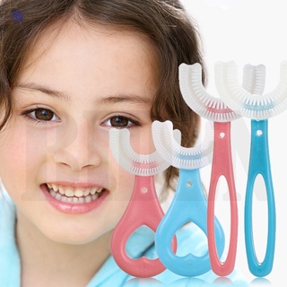 Cepillo De dientes en Forma De U De 360 grados Para niños 2-12 años