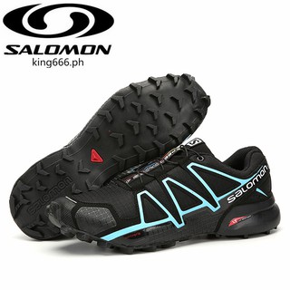 100% original salomon solomon speed cross 4 al aire libre profesional senderismo deporte zapatos negro