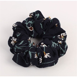 bulbal tela elástica cuerda de pelo flor scrunchie floral banda de pelo de las mujeres accesorios lazos anillo cola de caballo titular (7)