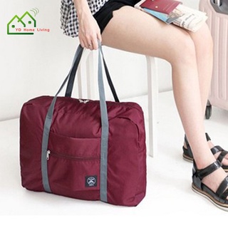 Nuevo Nylon plegable bolsas de viaje Unisex de gran capacidad bolsa de equipaje mujeres impermeable bolsos de los hombres bolsas de viaje YD